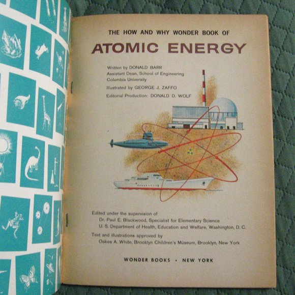 How And Why Wonder Book Of Atomic Energy 1961 - Picture 3 of 9